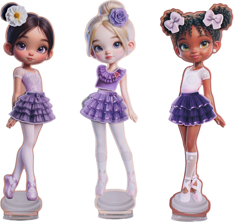 Three ballerinas