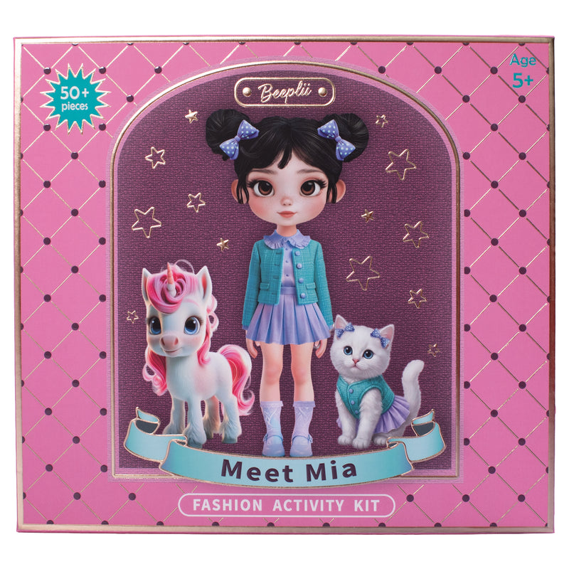 Meet Mia: Premium Fashion Activity Kit