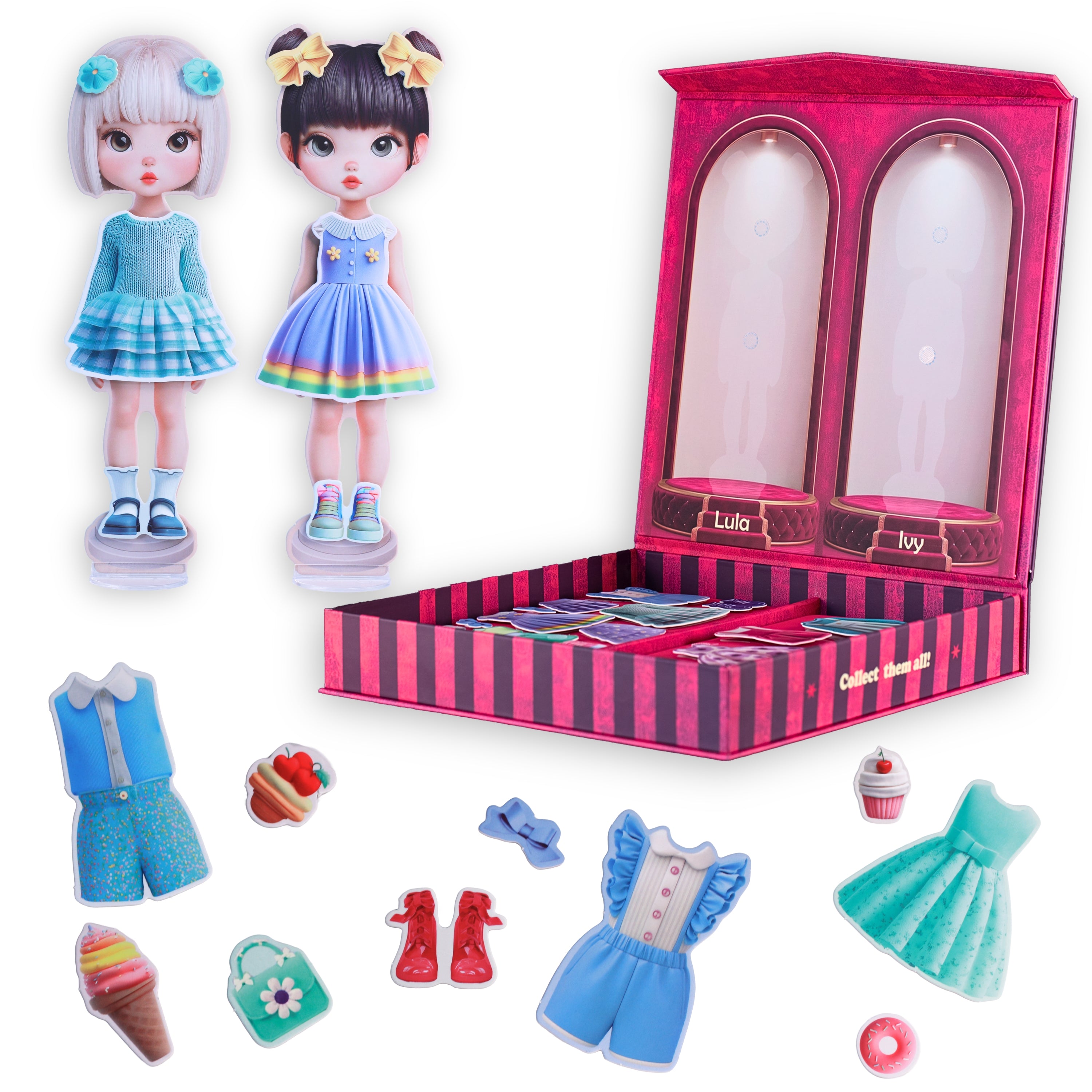 One hundred ways to dress a doll.